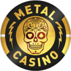 metal casino logo
